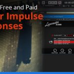 The Best Free and Paid Guitar Impulse Resonses (2022) - Pulse Screenshot and Fender Amp with mic