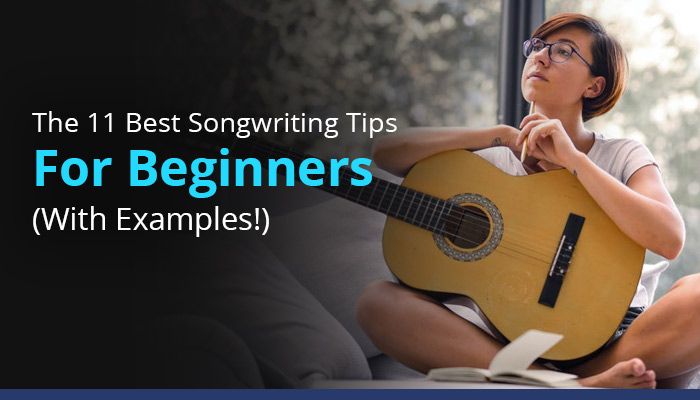 11 Best Songwriting Tips For Beginners (With Examples) - Girl holding acoustic guitar