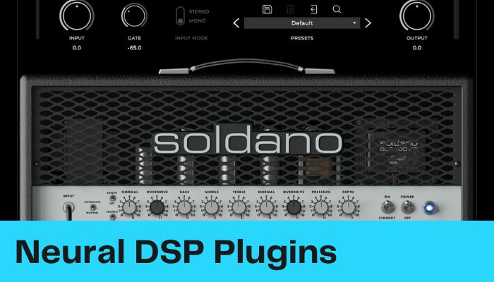 Screenshot of Neural DSP Plugins Soldano Guitar Amp Simulator