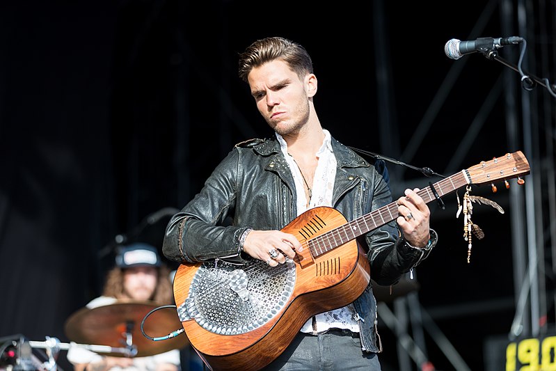 Kaleo performing at Rock Am Ring in 2018