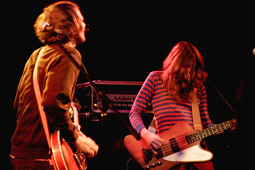 Silversun Pickups performing live in 2005 at The Crocodile Cafe in Seattle.