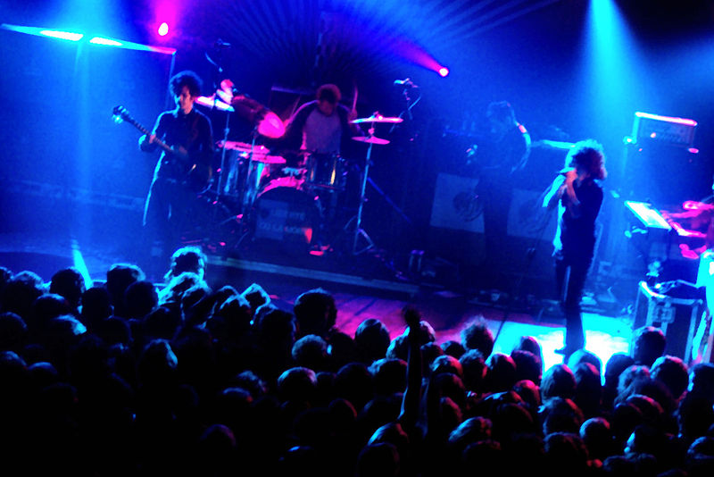 The Mars Volta performing in 2005, live at Birmingham Academy