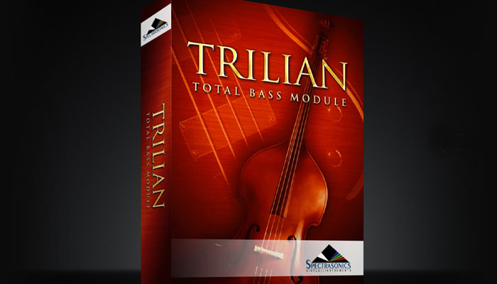 Trillian Total Bass Module Box Art by Spectrasonics 