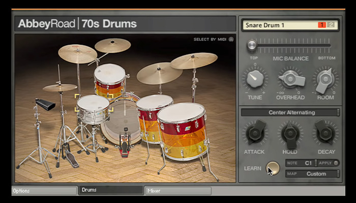 Screenshot showing Abbey Road Drums