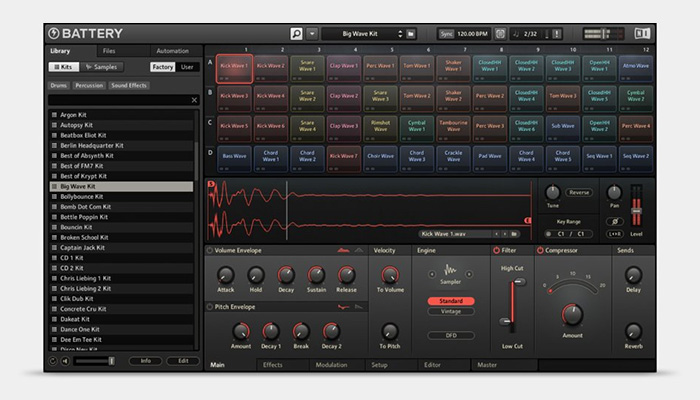 Battery 4 interface